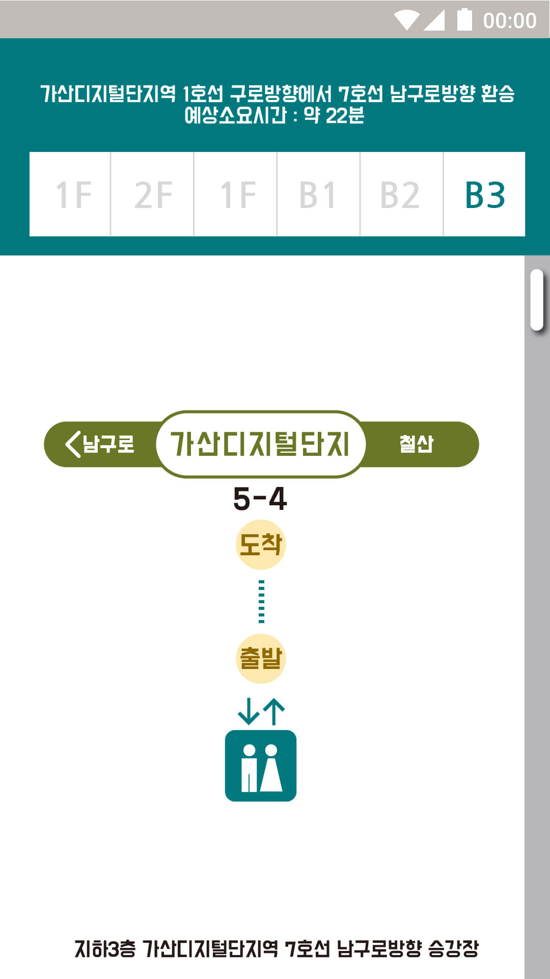 가산디지털단지역 B3