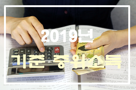 2019년 기준 중위소득 알아보기