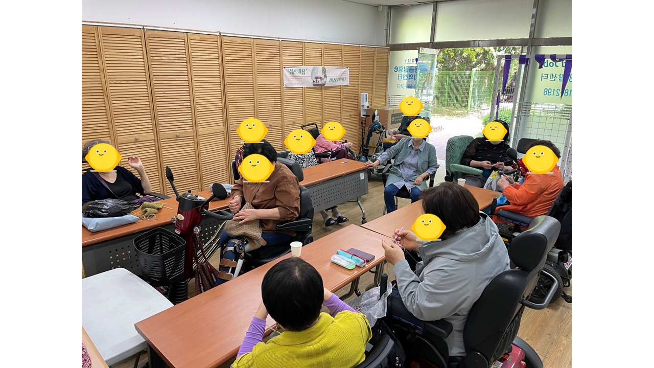 뜨개모임 사진