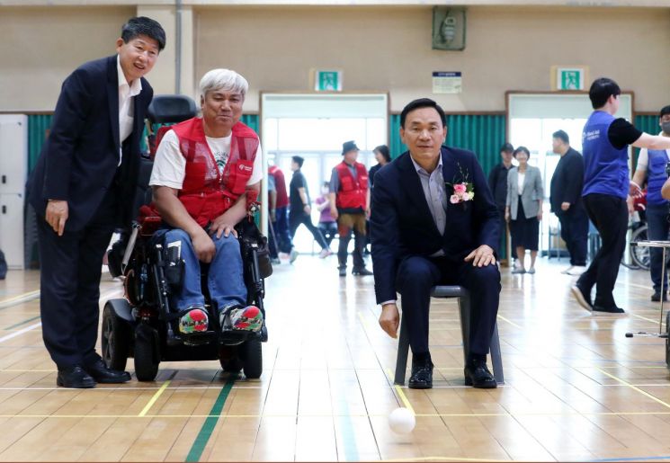 강남구, Good Job 장애인 보치아 대전 개최